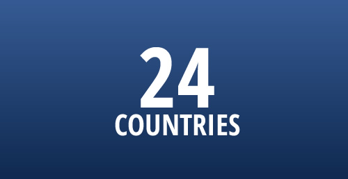 24 countries
