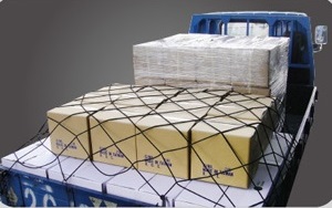 Cargo net truck